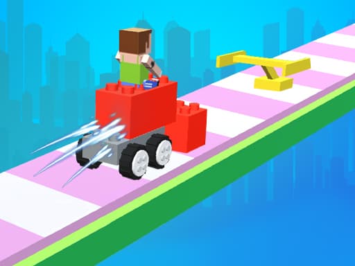 Brick Racing 3D游戏截图 - racing - 免费在线游戏