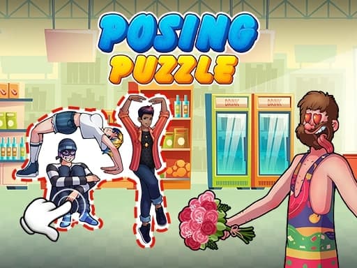 Captura de pantalla del juego Posing Puzzle - puzzles - Juego gratuito en línea