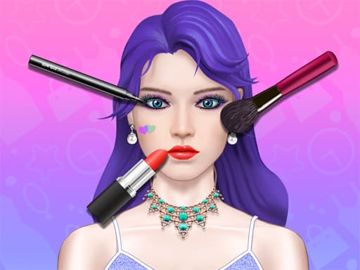 Makeup Art Salon game screenshot - girls - Free online game