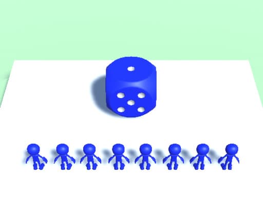 Army Roll Push game screenshot - arcade - Free online game