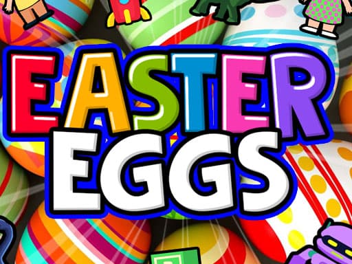 Captura de pantalla del juego Easter Eggs - girls - Juego gratuito en línea