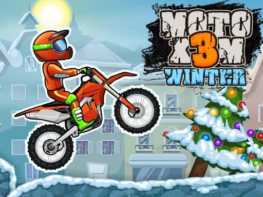 Captura de pantalla del juego Moto X3M Winter - sports - Juego gratuito en línea