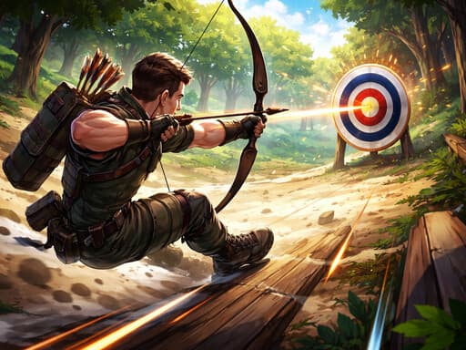 Professional Archerist game screenshot - shooting - Free online game