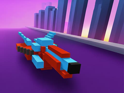 Hover Shift Craft Racer game screenshot - puzzles - Free online game