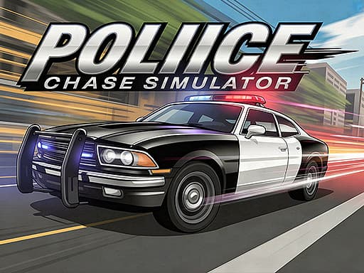 Police Chase Car Simulator game screenshot - racing - Free online game