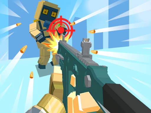 Blockapolypse Zombie Shooter游戏截图 - arcade - 免费在线游戏