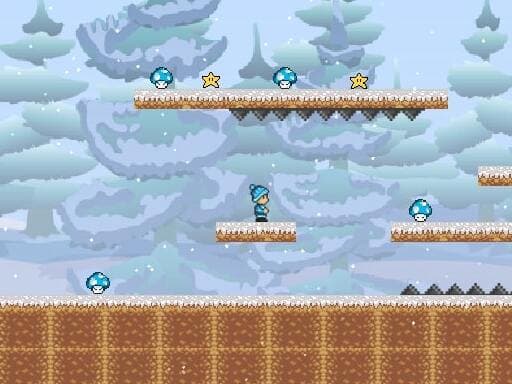 Captura de pantalla del juego Winter Snowy Adventures 1 - adventure - Juego gratuito en línea