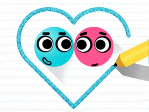 Love Balls 2D game screenshot - puzzles - Free online game