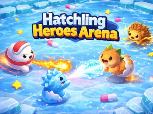 Hatchling Heroes Arena game screenshot - action - Free online game