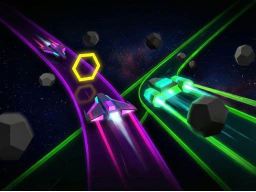 Captura de pantalla del juego Cosmic Glider - arcade - Juego gratuito en línea