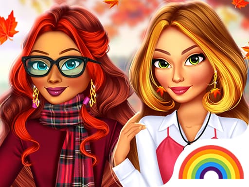 Super Girls Fall Fashion trends game screenshot - girls - Free online game
