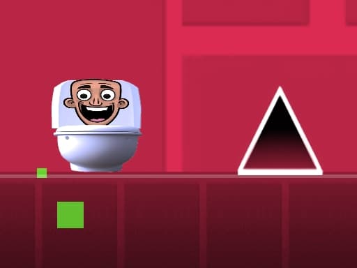Geometry Dash Skibidi Toilet游戏截图 - arcade - 免费在线游戏