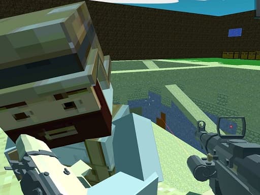 Pixel Arena blocky combat fps游戏截图 - multiplayer - 免费在线游戏