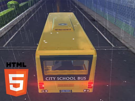 Bus School Driving 2023游戏截图 - racing - 免费在线游戏