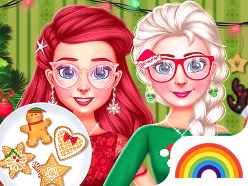 BFF Christmas Cookie Challenge game screenshot - girls - Free online game