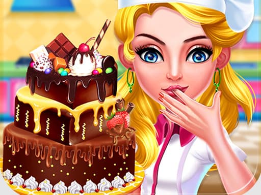 Chocolate Cake Party游戏截图 - girls - 免费在线游戏