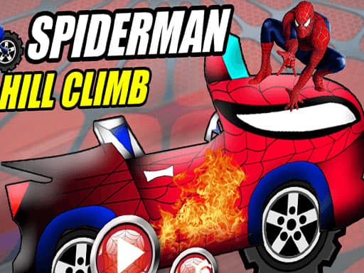 Spiderman Hill Climb游戏截图 - racing - 免费在线游戏