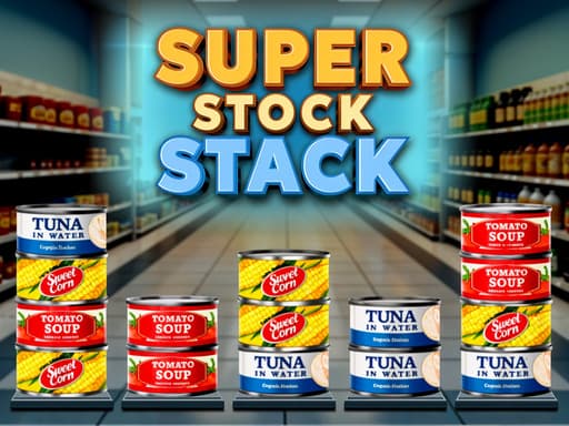 Captura de pantalla del juego Super Stock Stack - puzzles - Juego gratuito en línea
