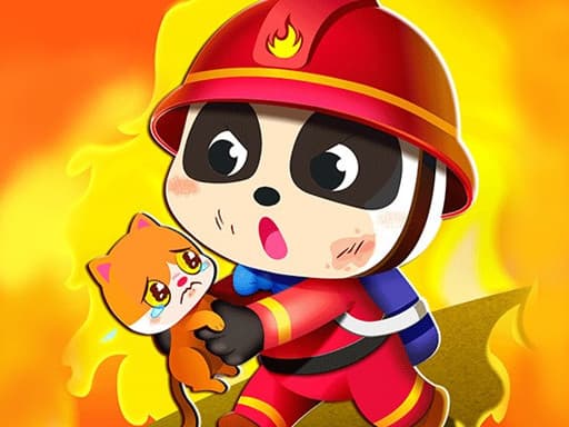 Little Panda Fireman游戏截图 - girls - 免费在线游戏