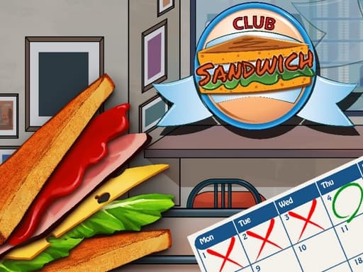 Club Sandwich game screenshot - cooking - Free online game