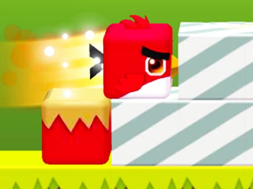 Square Bird game screenshot - arcade - Free online game