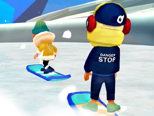 Captura de pantalla del juego Ski Challenge 3D - arcade - Juego gratuito en línea