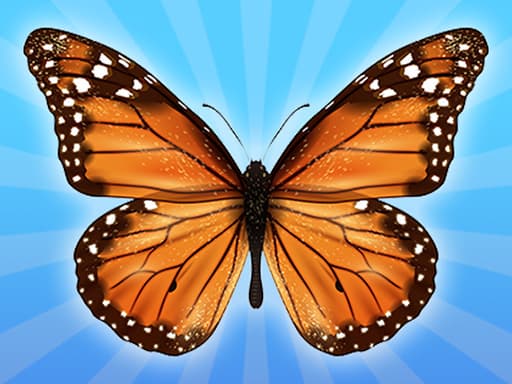 Captura de pantalla del juego MergeButerfly: 2048! - puzzles - Juego gratuito en línea