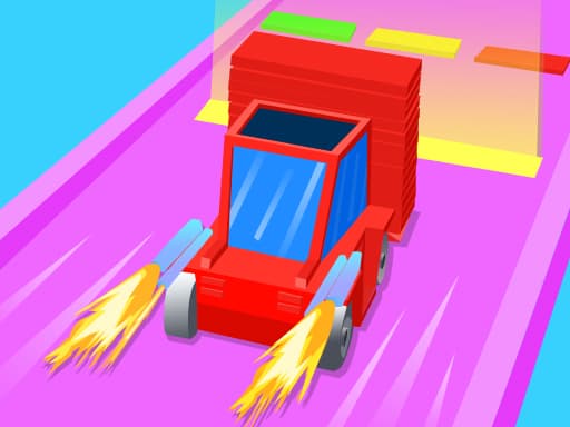 Truck Stack Colors游戏截图 - racing - 免费在线游戏