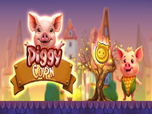 Piggy Corn game screenshot - arcade - Free online game
