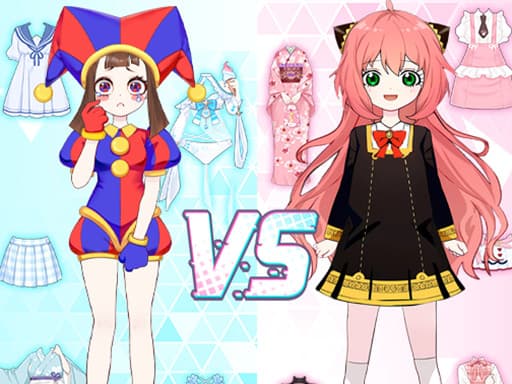Shining Anime Star Dress Up game screenshot - girls - Free online game