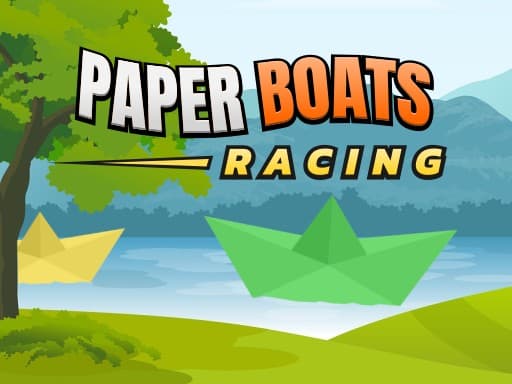 Paper Boats Racing game screenshot - sports - Free online game