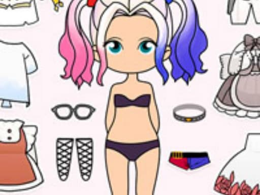 Paint Doll Dress Up: Makeup Game游戏截图 - girls - 免费在线游戏