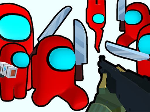 Among Us Shooter - Kill All Traitors game screenshot - shooting - Free online game