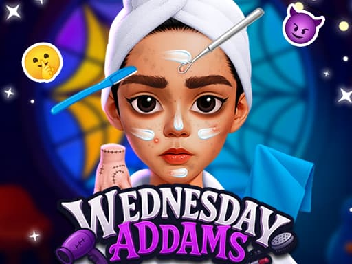 Wednesday Addams Beauty Salon游戏截图 - girls - 免费在线游戏