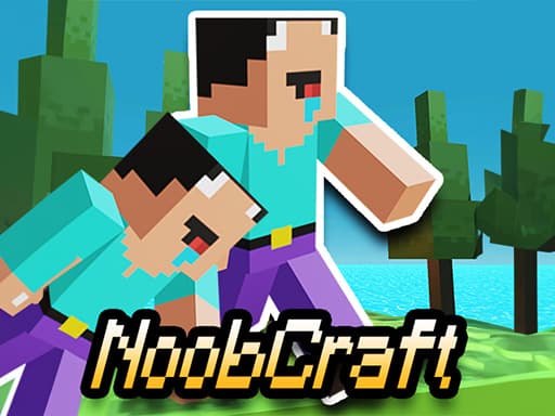 Parkour Craft Noob Steve 2 game screenshot - adventure - Free online game