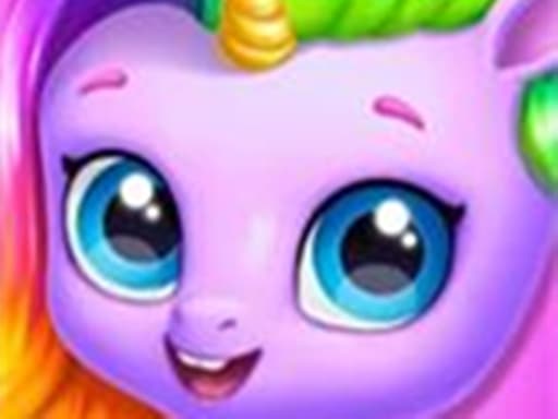Hatch Your Unicorn Idol - Cute Pet Care game screenshot - hypercasual - Free online game