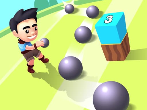 Pinball Boy Adventure game screenshot - sports - Free online game