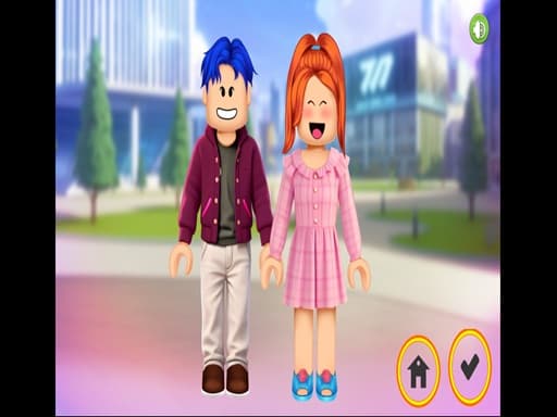 Captura de pantalla del juego Roblox Dream Duo Dress Up - hypercasual - Juego gratuito en línea