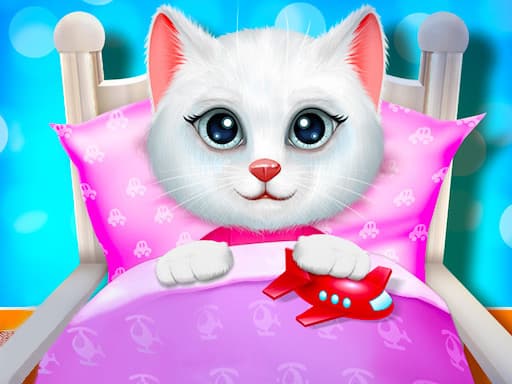Kitty Bedtime Activities游戏截图 - girls - 免费在线游戏
