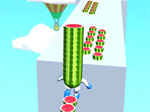 Watermelon Run game screenshot - adventure - Free online game
