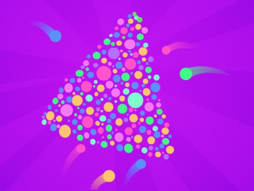 Galaxy Particles Calm game screenshot - hypercasual - Free online game