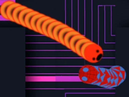 neonSnake.io game screenshot - hypercasual - Free online game