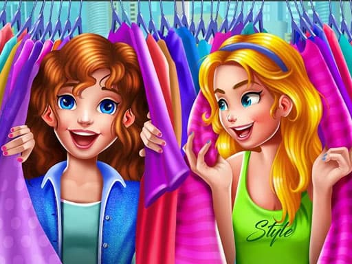 BFF Shopping Spree  game screenshot - girls - Free online game