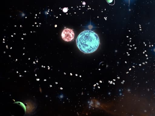 Captura de pantalla del juego mySolar - Build your Planets - shooting - Juego gratuito en línea