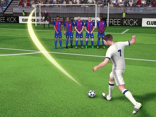 Captura de pantalla del juego Free Kick Football - sports - Juego gratuito en línea