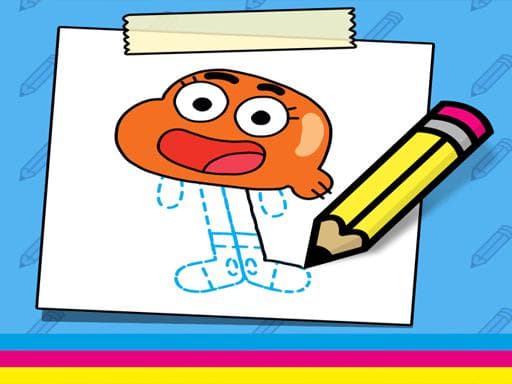 How To Draw Darwin game screenshot - girls - Free online game