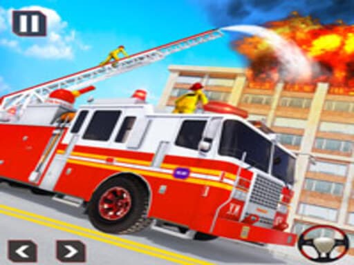 Captura de pantalla del juego Fire Fighter - Fire brigade - 3d - Juego gratuito en línea