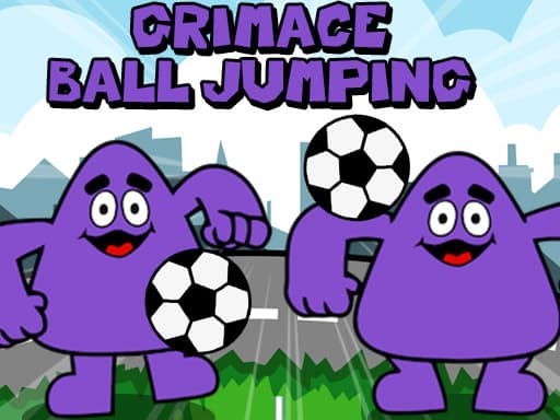 Grimace Ball Jumpling game screenshot - soccer - Free online game