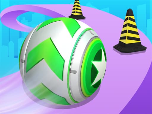 Racing Ball Master 3D game screenshot - arcade - Free online game