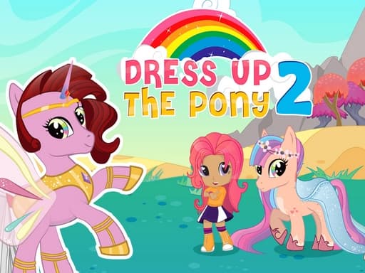 Pony Dress Up 2 game screenshot - girls - Free online game